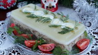 Заливное из курицы