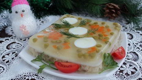 заливное из курицы