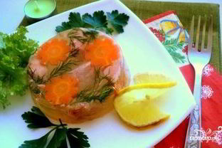 Заливное из семги