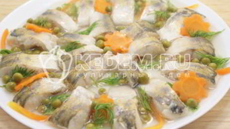 заливное из судака праздничное