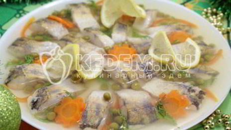 заливное из судака праздничное