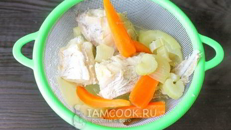 заливное из трески с желатином