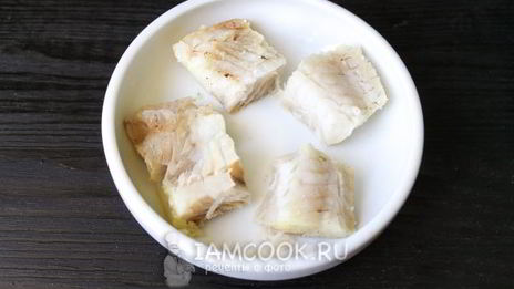 заливное из трески с желатином