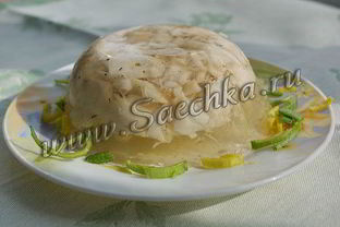 Заливное из трески