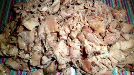 заливное новогодний петушок