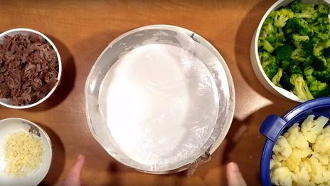 заливное с брокколи