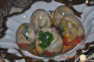 Заливное в яйце