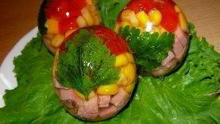 Заливные яйца