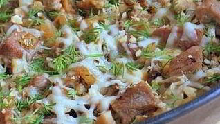 Большой жульен с йогуртом