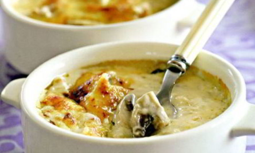 Рецепт грибного жюльена