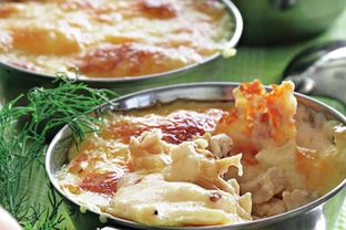 Куриный жюльен с грибами