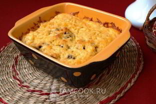 Жульен из шампиньонов