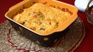 Жульен из шампиньонов