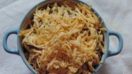 жульен из свинины с грибами