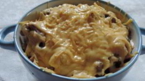 жульен из свинины с грибами