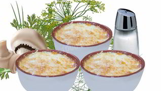 Жульен классический с копченой курицей