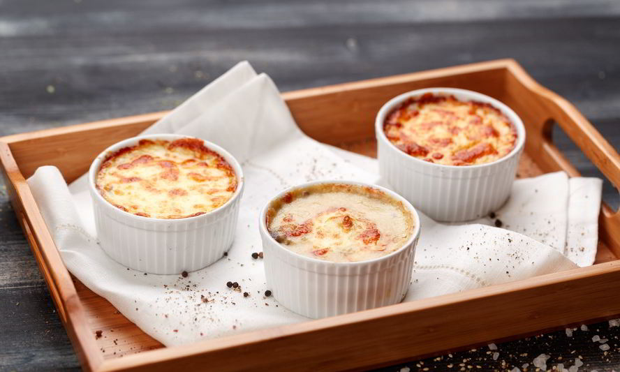 Рецепт жульена с баклажанами