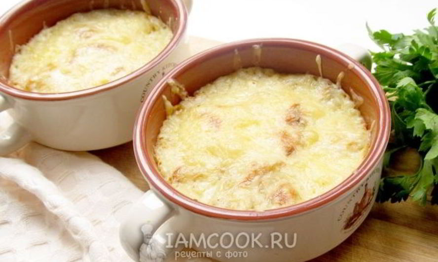 Рецепт жульена с грибами и сметаной