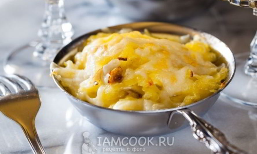 Рецепт жульена с картошкой и грибами