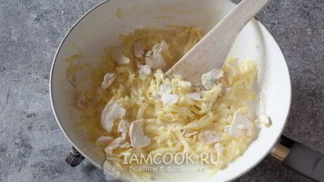 жульен с картошкой и грибами