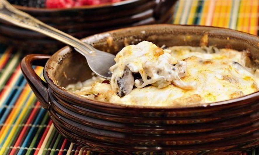 Рецепт жульена с куриной грудкой в духовке