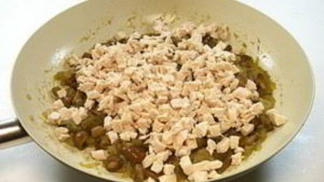 жульен с курицей и лисичками