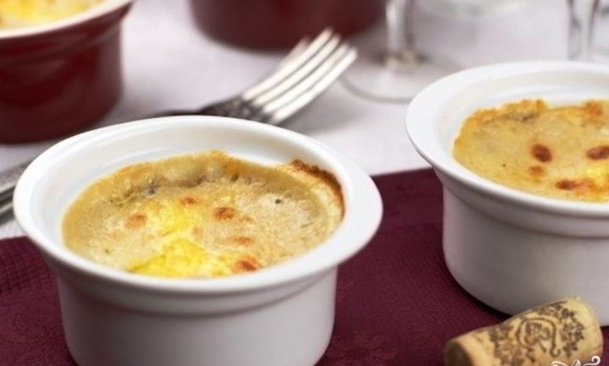 Рецепт жульена с соусом бешамель