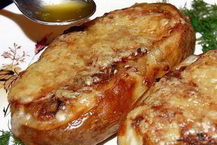 Жульен в картофеле