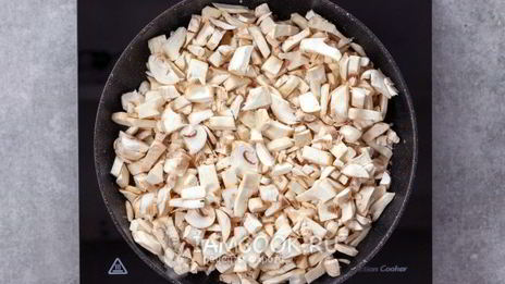 жульен в тарталетках с грибами и сыром