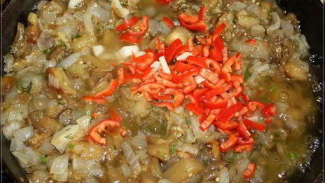 жюльен из баклажанов