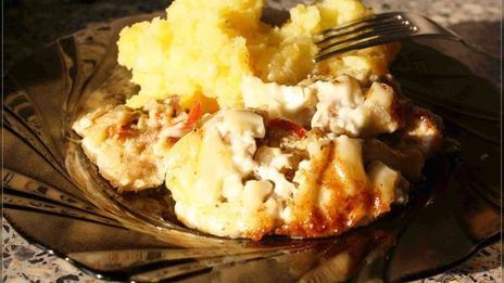 жюльен из баклажанов