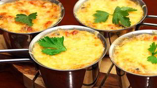 Жюльен из белыx грибов