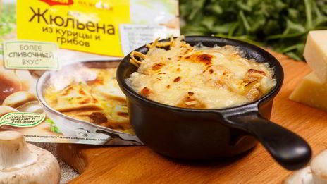 жюльен из курицы и грибов