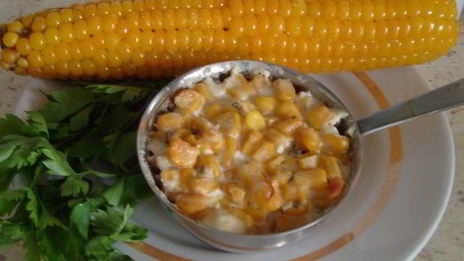 жюльен неклассический с кукурузой