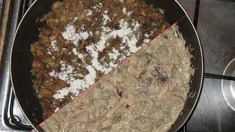 жюльен с курицей