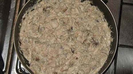 жюльен с курицей