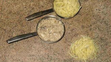 жюльен с курицей