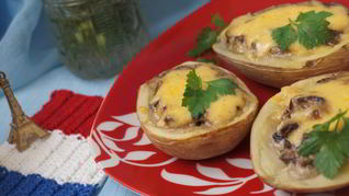 Жюльен в картофеле